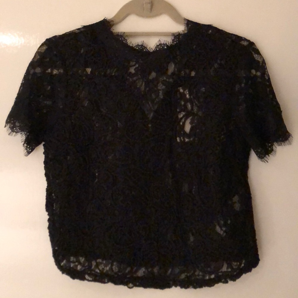 Zara lace top